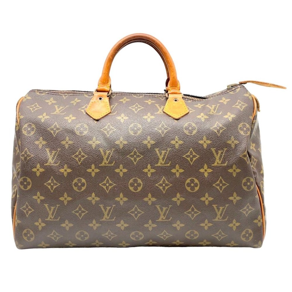 686236A V Louis Vuitton Satchel Bag Speedy 35 Monogram